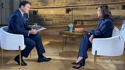 Bret Baier admits he made a 'mistake' during fiery interview with Kamala Harris (@BretBaier) Bret Baier admits he made a 'mistake' during fiery interview with Kamala Harris (@BretBaier)