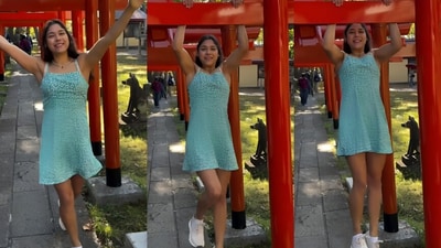 Chilean influencer faced backlash for misusing a sacred Shinto symbol in a video. (X/@masanews3) Chilean influencer faced backlash for misusing a sacred Shinto symbol in a video. (X/@masanews3)