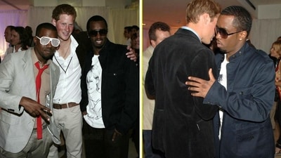 Photos of Prince Harry and Prince William with rapper Sean Diddy have surfaced on social media. (X/@EndWokeness, @andrews_ange) Photos of Prince Harry and Prince William with rapper Sean Diddy have surfaced on social media. (X/@EndWokeness, @andrews_ange)