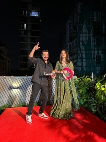 A still of Maheep and Sanjay Kapoor A still of Maheep and Sanjay Kapoor