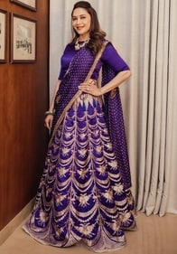 For Sagittarians, purple brings adventure and openness in relation and newlywed Aquarians can wear violet to bring innovation and uniqueness in their lives (Photo: Instagram) For Sagittarians, purple brings adventure and openness in relation and newlywed Aquarians can wear violet to bring innovation and uniqueness in their lives (Photo: Instagram)