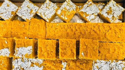 Barfi is a traditional Indian sweet that is prepared at festivals. (Shutterstock) Barfi is a traditional Indian sweet that is prepared at festivals. (Shutterstock)