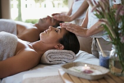 Join in the couples' spa to enjoy a day of relaxation and quality time after Karwa Chauth. (Shutterstock) Join in the couples' spa to enjoy a day of relaxation and quality time after Karwa Chauth. (Shutterstock)