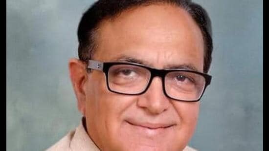 Senior Congress leader and national president of the OBC department of the party, Captain (retd) Ajay Singh Yadav quit the party on Friday. (HT PHOTO)