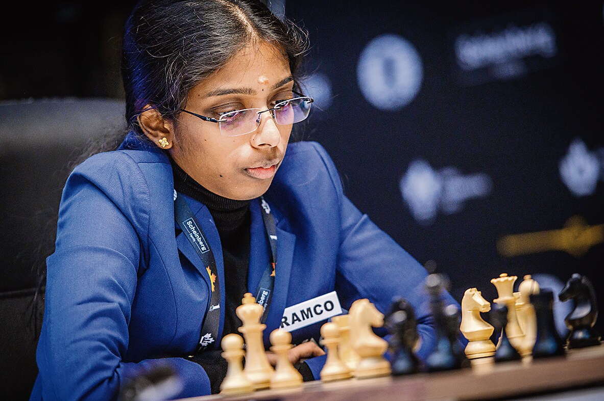 Vaishali became only India’s third female Grandmaster, last year.