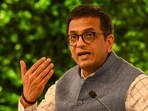Chief Justice of India Dhananjaya Y Chandrachud. (HT PHOTO)