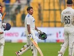 Bengaluru: India's Sarfaraz Khan and Rishabh Pant walk off the field as rain stops play during the fourth day of the first test cricket match between India and New Zealand at M Chinnaswamy Stadium, in Bengaluru, Saturday, Oct 19, 2024. (PTI Photo/Shailendra Bhojak) (PTI10_19_2024_000078A) Bengaluru: India's Sarfaraz Khan and Rishabh Pant walk off the field as rain stops play during the fourth day of the first test cricket match between India and New Zealand at M Chinnaswamy Stadium, in Bengaluru, Saturday, Oct 19, 2024. (PTI Photo/Shailendra Bhojak) (PTI10_19_2024_000078A)