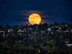 The full moon in October, often referred to as the Hunter's Moon, also known as the Falling Leaves Moon or the Blood Moon, reached its peak during the night of October 17-19.