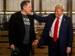 Elon Musk, chief executive officer of Tesla Inc., left, and former US President Donald Trump, prior to a campaign event at the Butler Farm Show in Butler, Pennsylvania, US. Elon Musk, chief executive officer of Tesla Inc., left, and former US President Donald Trump, prior to a campaign event at the Butler Farm Show in Butler, Pennsylvania, US.