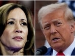 U.S. Vice President Kamala Harris in Milwaukee, Wisconsin, U.S. August 20, 2024 and former U.S. President Donald Trump in Bedminster, New Jersey, U.S., August 15, 2024 are seen in a combination of file photographs. 