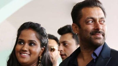 Salman Khan's sister Arpita Khan Sharma has sold an apartment in the Khar area of Mumbai for  ₹22 crore, sources said. ( Birbal Sharma/HT)