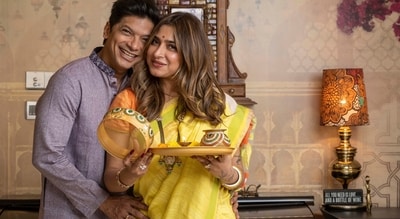 Shaan and Radhika Mukherji at their Mumbai home (Photo: Satish Bate/HT) Shaan and Radhika Mukherji at their Mumbai home (Photo: Satish Bate/HT)