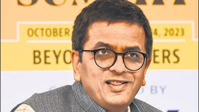 CJI DY Chandrachud. (Hindustan Times) CJI DY Chandrachud. (Hindustan Times)