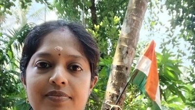 BJP candidate from Wayanad Navya Haridas. (X) BJP candidate from Wayanad Navya Haridas. (X)