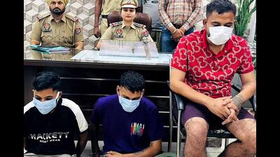 Over the past four months, suspects arrested by the Ludhiana police have sustained serious injuries, more often than not. All the injuries, mostly fractured limbs, are sustained in a failed escape bid. (HT Photo) Over the past four months, suspects arrested by the Ludhiana police have sustained serious injuries, more often than not. All the injuries, mostly fractured limbs, are sustained in a failed escape bid. (HT Photo)