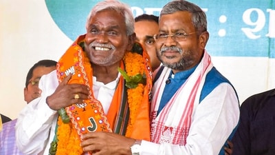 Ranchi: Former Jharkhand chief minister Champai Soren gets Saraikella seat while BJP state president Babulal Marandi has been fielded from Dhanwar. (PTI)