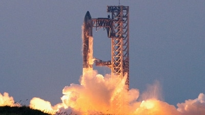 SpaceX's recent test flight showcased its progress in rocket reusability, achieving booster catch while preparing for ambitious missions to the Moon and Mars. (Reuters)