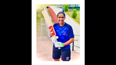 Sarah is a student of MCM DAV College, Sector 36, Chandigarh. (HT photo)
