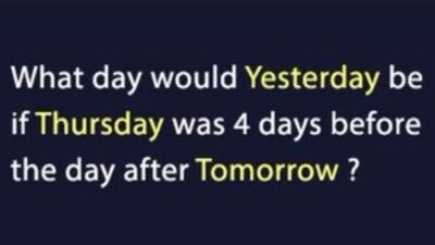 A tricky brain teaser about days left many social media users puzzled. (Instagram/@br4inteaserhub) A tricky brain teaser about days left many social media users puzzled. (Instagram/@br4inteaserhub)