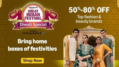 Amazon Great Indian Festival Diwali Sale: Enjoy 50%-80% off on fashion accessories Amazon Great Indian Festival Diwali Sale: Enjoy 50%-80% off on fashion accessories