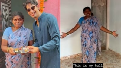 An influencer helped his house help buy her first home, achieving her dream without loans. (Instagram/@anishbhagatt) An influencer helped his house help buy her first home, achieving her dream without loans. (Instagram/@anishbhagatt)