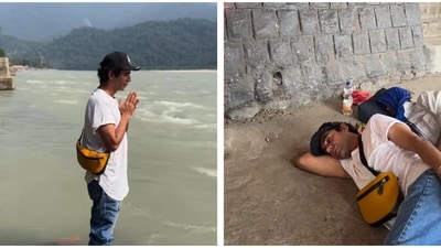 Sunil Grover was seen sleeping on the floor in his latest Instagram post. Sunil Grover was seen sleeping on the floor in his latest Instagram post.