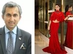 The image shows Fabulous Lives vs Bollywood Wives participant Shalini Passi and her husband, entrepreneur Sanjay Passi. 