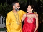 Actor Sonnalli with husband Ashesh