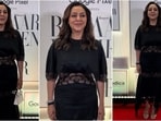 Gauri Khan dazzles at the Harper's Bazaar Women of the Year Awards 2024 in chic black dress. 