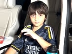AbRam waved at the paparazzi and smiled at them.