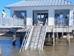 Ferry dock gangway collapses on Georgia’s Sapelo Island.