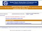 GRSE Recruitment 2024: Apply for apprentice, HR trainee vacancies