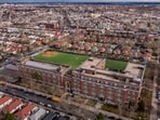 James Madison High School on 3787 Bedford Ave, Brooklyn, New York. James Madison High School on 3787 Bedford Ave, Brooklyn, New York.
