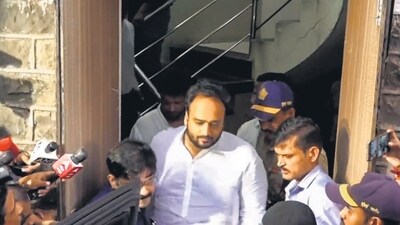 Mumbai: MLA Zeeshan Siddique, the son of late NCP leader Baba Siddique.