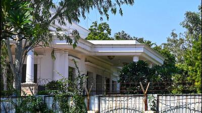 6, Flagstaff Road in Civil Lines in New Delhi. (Vipin Kumar/HT Photo) 6, Flagstaff Road in Civil Lines in New Delhi. (Vipin Kumar/HT Photo)