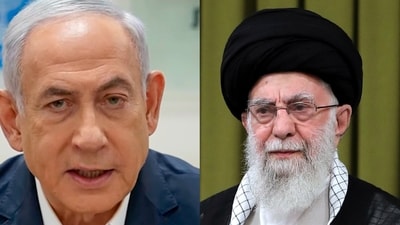 Israeli prime minister Benjamin Netanyahu and Iran's Supreme Leader Ayatollah Khamenei. Israeli prime minister Benjamin Netanyahu and Iran's Supreme Leader Ayatollah Khamenei.