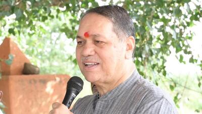 During his visit to villages like Takewadi, Vitthalwadi, Nandur, Ekalhare, and Kalamb in Ambegaon tehsil, Walse Patil reflected on his 35 years of service. (HT PHOTO) During his visit to villages like Takewadi, Vitthalwadi, Nandur, Ekalhare, and Kalamb in Ambegaon tehsil, Walse Patil reflected on his 35 years of service. (HT PHOTO)