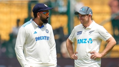New Zealand became the first team other than England and Australia to beat India in a Test match at their home since 2010. (AP) New Zealand became the first team other than England and Australia to beat India in a Test match at their home since 2010. (AP)