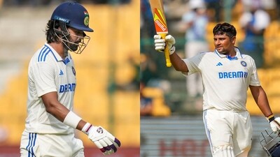 If Shubman Gill regains full fitness, India will have to choose between KL Rahul and Sarfaraz Khan for the second Test. (PTI Images) If Shubman Gill regains full fitness, India will have to choose between KL Rahul and Sarfaraz Khan for the second Test. (PTI Images)