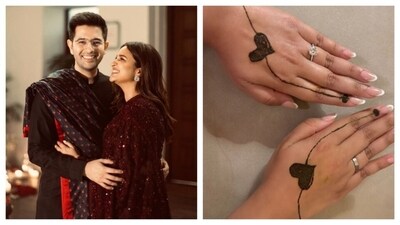 Karwa Chauth 2024: Parineeti Chopra and Raghav Chadha are in Delhi for the festivities. Karwa Chauth 2024: Parineeti Chopra and Raghav Chadha are in Delhi for the festivities.