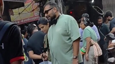 Filmmaker Anurag Kashyap in currently shooting in Lucknow (Deep Saxena/HT) Filmmaker Anurag Kashyap in currently shooting in Lucknow (Deep Saxena/HT)