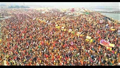 Maha Kumbh Mela senior superintendent of police (SSP), Rajesh Dwivedi emphasized the significance of Maha Kumbh as the world’s largest gathering of faith, attracting 40 crore devotees and special guests. (FOR REPRESENTATION) Maha Kumbh Mela senior superintendent of police (SSP), Rajesh Dwivedi emphasized the significance of Maha Kumbh as the world’s largest gathering of faith, attracting 40 crore devotees and special guests. (FOR REPRESENTATION)