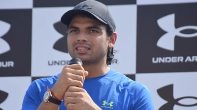 Olympian Neeraj Chopra (Deepak Gupta/HT)