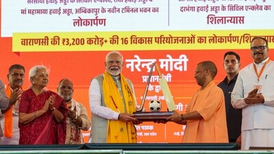 PM Modi launched several developmental projects in Varanasi and criticised previous governments for ignoring the city (PTI) PM Modi launched several developmental projects in Varanasi and criticised previous governments for ignoring the city (PTI)