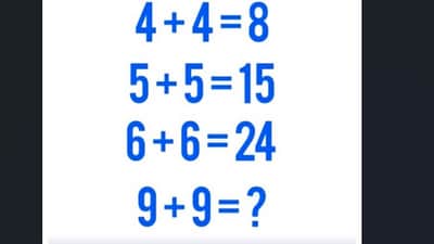 A maths brain teaser has puzzled the internet with its unconventional logic. (X/@Brainy_Bits_Hub)