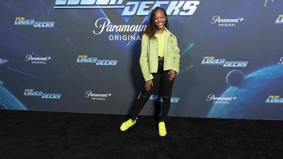 Shanel Bailey was also part of Paramount+'s Star Trek: Lower Decks New York Comic Con Reception at Bar Primi. She wore a neo-green T-shirt under a matching jacket and denim. Shanel opted for neo-green shoes too. Shanel Bailey was also part of Paramount+'s Star Trek: Lower Decks New York Comic Con Reception at Bar Primi. She wore a neo-green T-shirt under a matching jacket and denim. Shanel opted for neo-green shoes too.