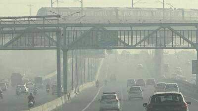 The extreme pollution that strangles the capital at this time of the year is threatening to return. (HT Photo) The extreme pollution that strangles the capital at this time of the year is threatening to return. (HT Photo)