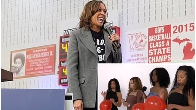 Kamala Harris campaign released a new ad after former President Barack Obama accused black male voters who are not supporting the US VP of sexism. (AP/X) Kamala Harris campaign released a new ad after former President Barack Obama accused black male voters who are not supporting the US VP of sexism. (AP/X)