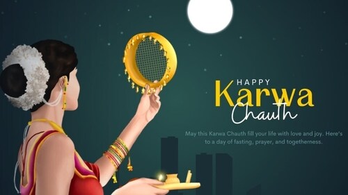 Karwa Chauth wishes: Celebrate the auspicious festival of Karwa Chauth by sharing these wishes, images and greetings. (Shutterstock) Karwa Chauth wishes: Celebrate the auspicious festival of Karwa Chauth by sharing these wishes, images and greetings. (Shutterstock)