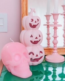 Move away from the traditional orange and black colour palette this Halloween and consider a softer and pastel approach. Move away from the traditional orange and black colour palette this Halloween and consider a softer and pastel approach.